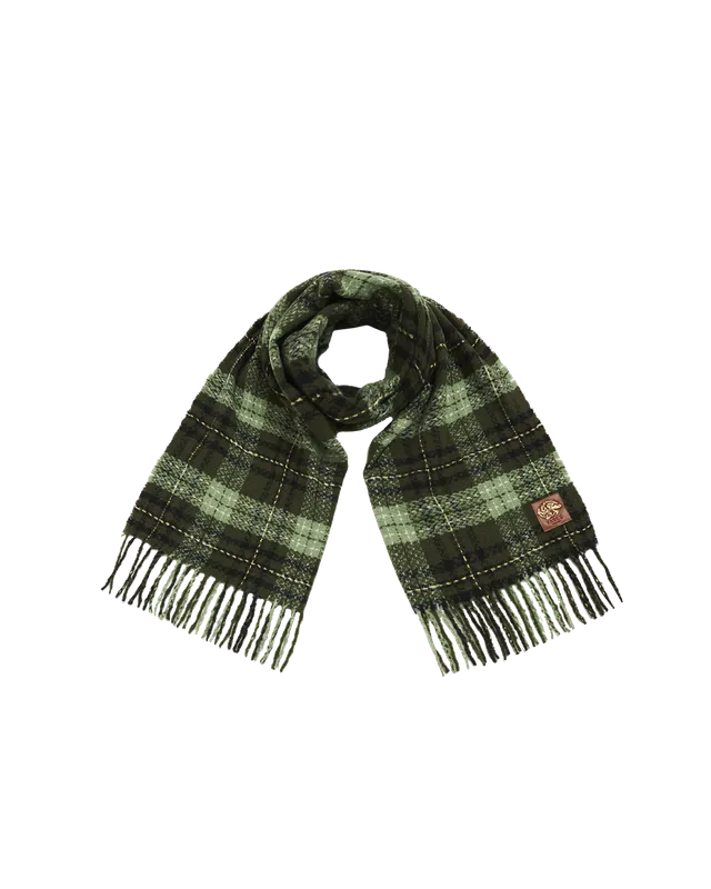 fable-england-boucle-scarf-schal-gr-n-boucl-karo image 1