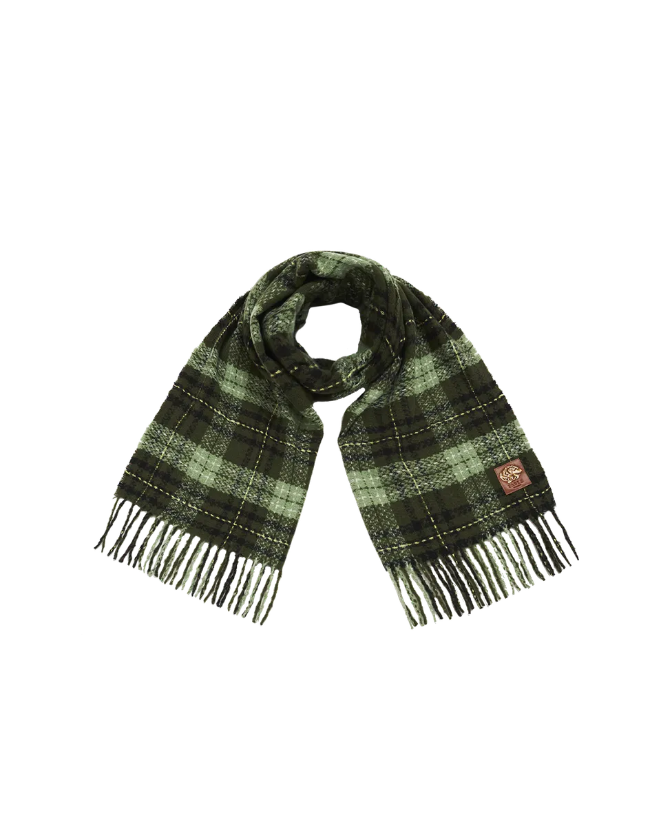 fable-england-boucle-scarf-schal-gr-n-boucl-karo image 1