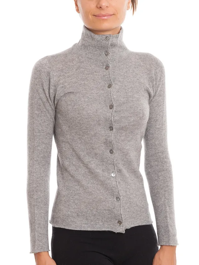 dalle-piane-cashmere-strickjacke-kaschmir-knopfleiste-damen-2 image 1