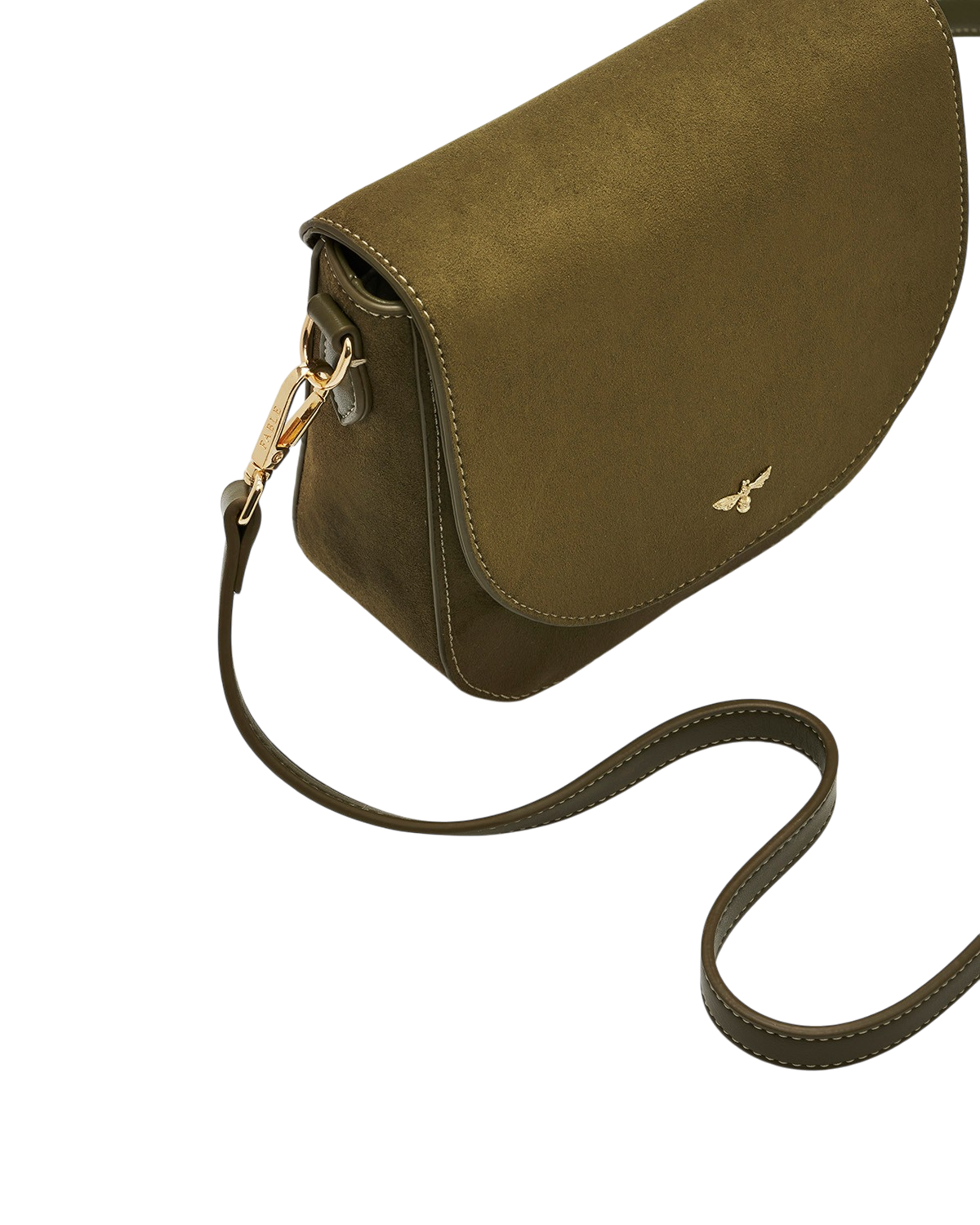 fable-england-beth-saddle-bag-khaki-faux-suede image 8