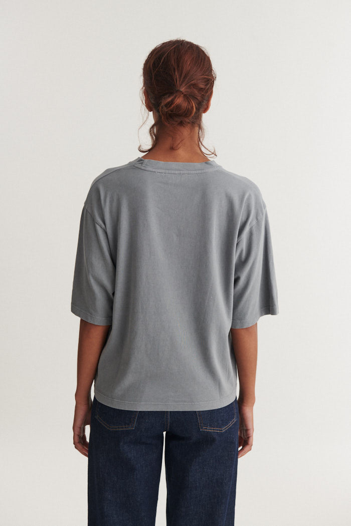 basic-apparel-boni-t-shirt-damen-poppy-seed-bio image 4