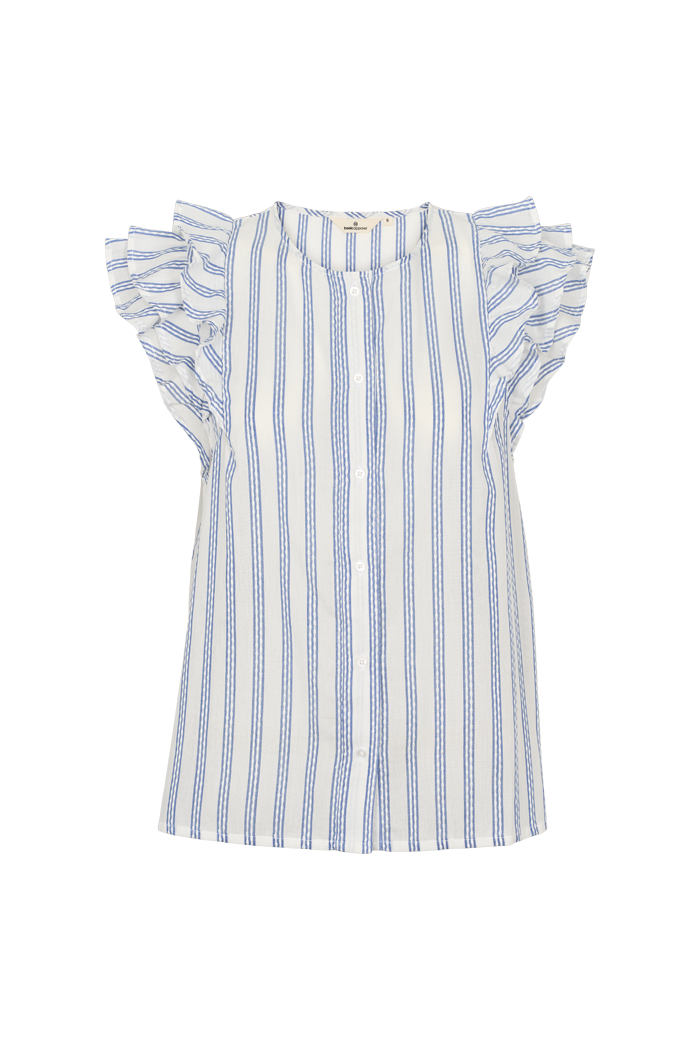 basic-apparel-ada-shirt-bluse-true-navy-bio-baumwolle image 4