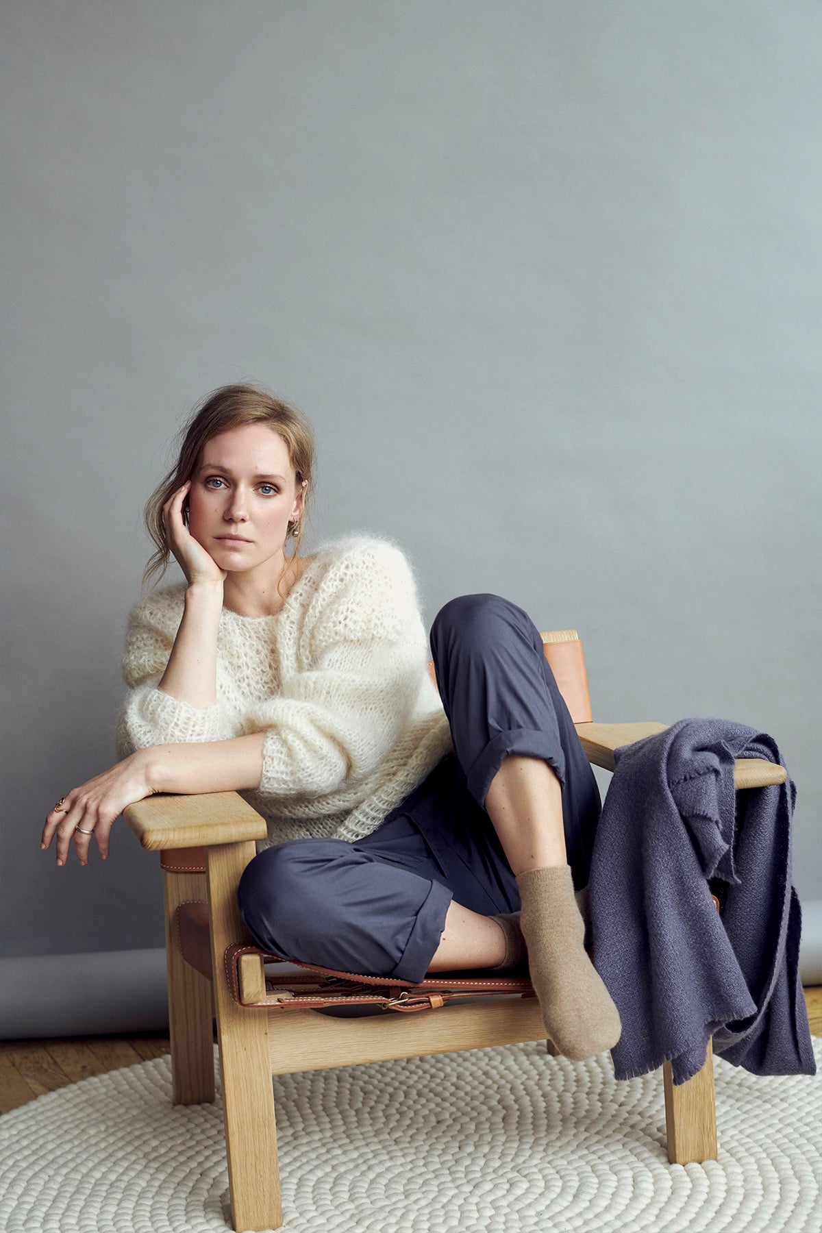 care-by-me-sunil-mohairpullover-dunkelbraun-s image 8