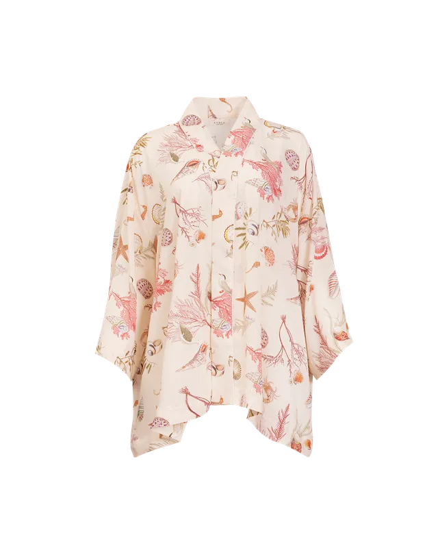 fable-england-whispering-sands-kimono-kurz-rosa-viskose-satin image 1