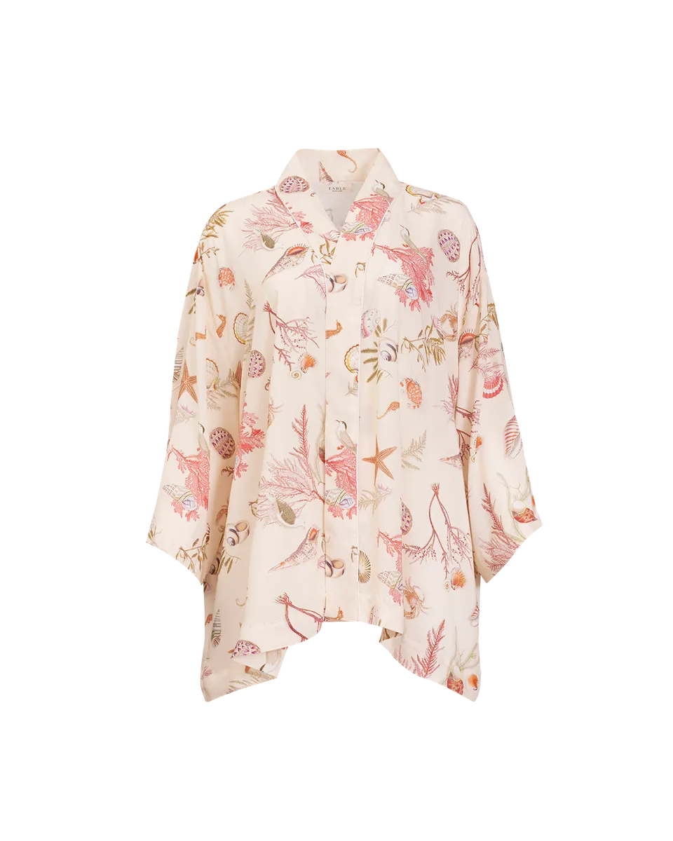 fable-england-whispering-sands-kimono-kurz-rosa-viskose-satin image 1