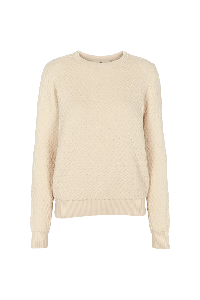 basic-apparel-tea-organic-cotton-pullover-birch-bio-baumwolle image 1