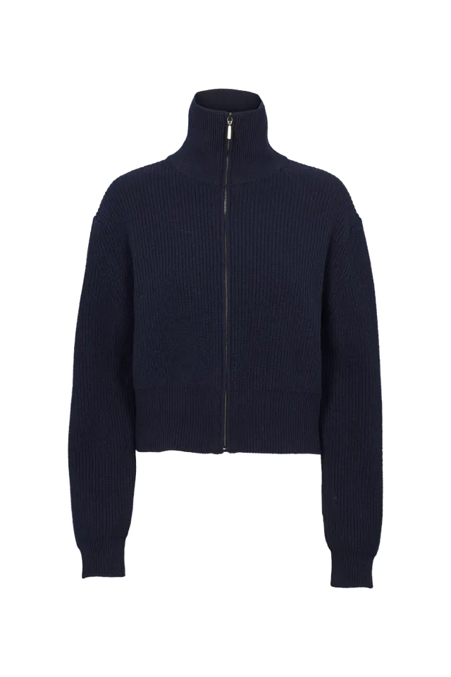 basic-apparel-cady-zip-cardigan-strickjacke-sky-captain-wolle image 1