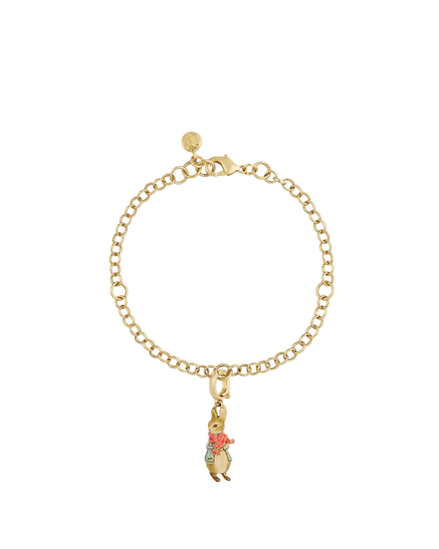 fable-england-peter-rabbit-armband-gold-mit-schal image 1