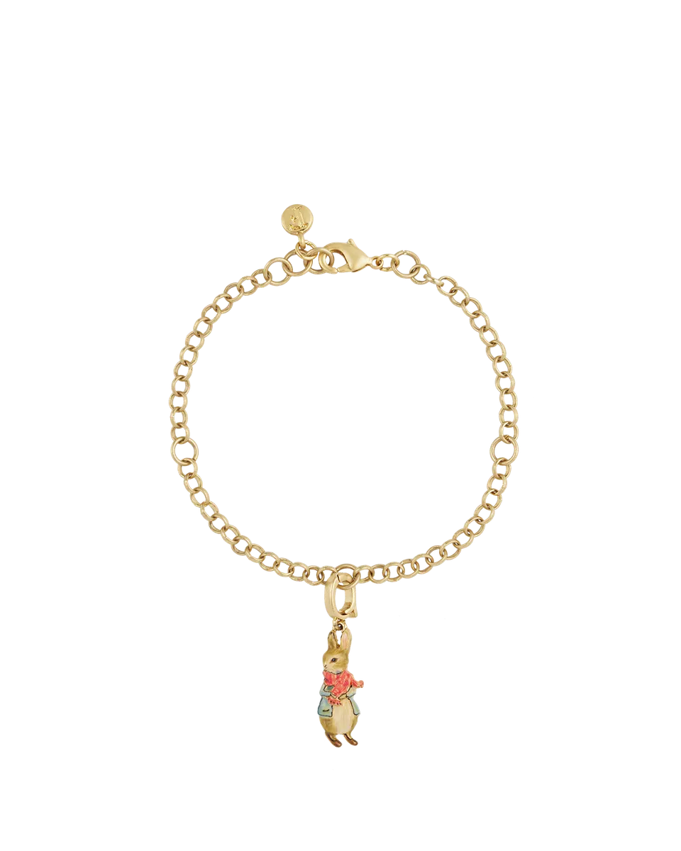 fable-england-peter-rabbit-armband-gold-mit-schal image 1