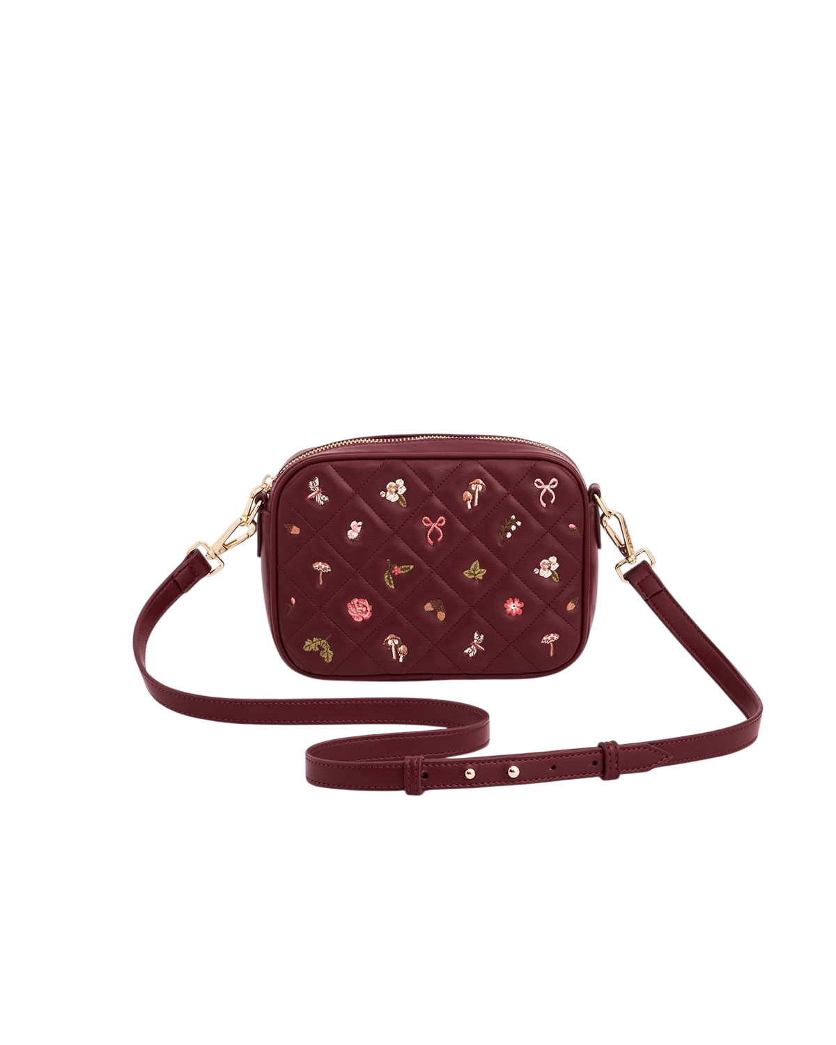 fable-england-alice-orla-camera-bag-umh-ngetasche-burgundy-bestickt image 6