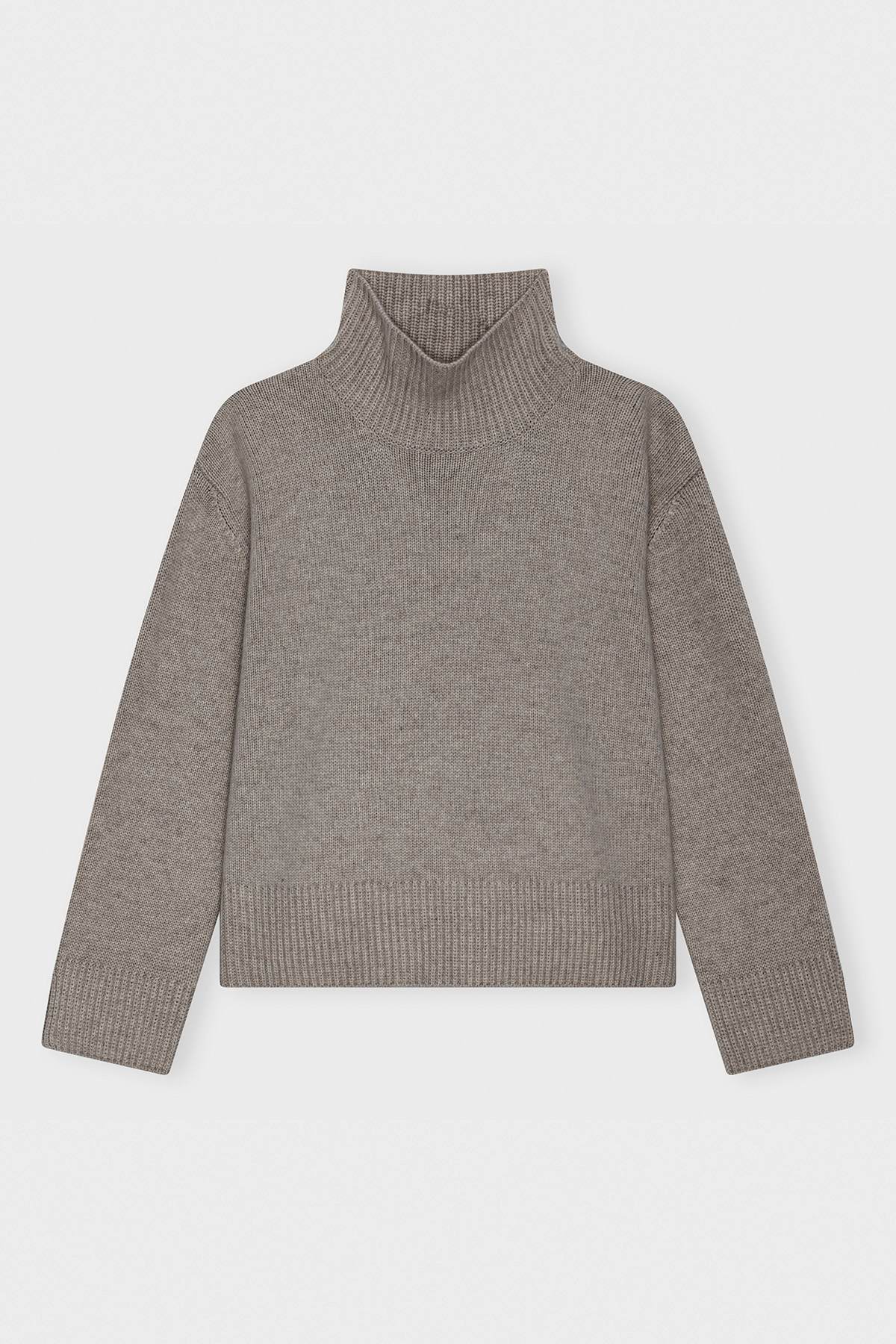 care-by-me-maria-rollkragenpullover-kaschmir-braun image 4