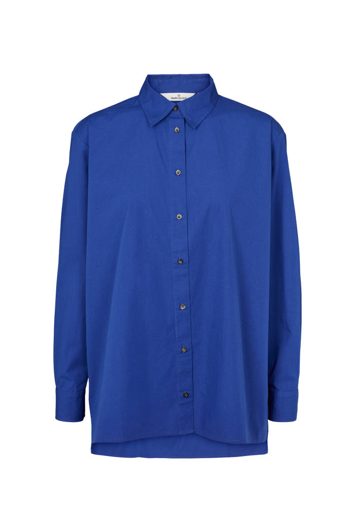 basic-apparel-vilde-loose-shirt-bluse-clematis-blue-bio-baumwolle image 1