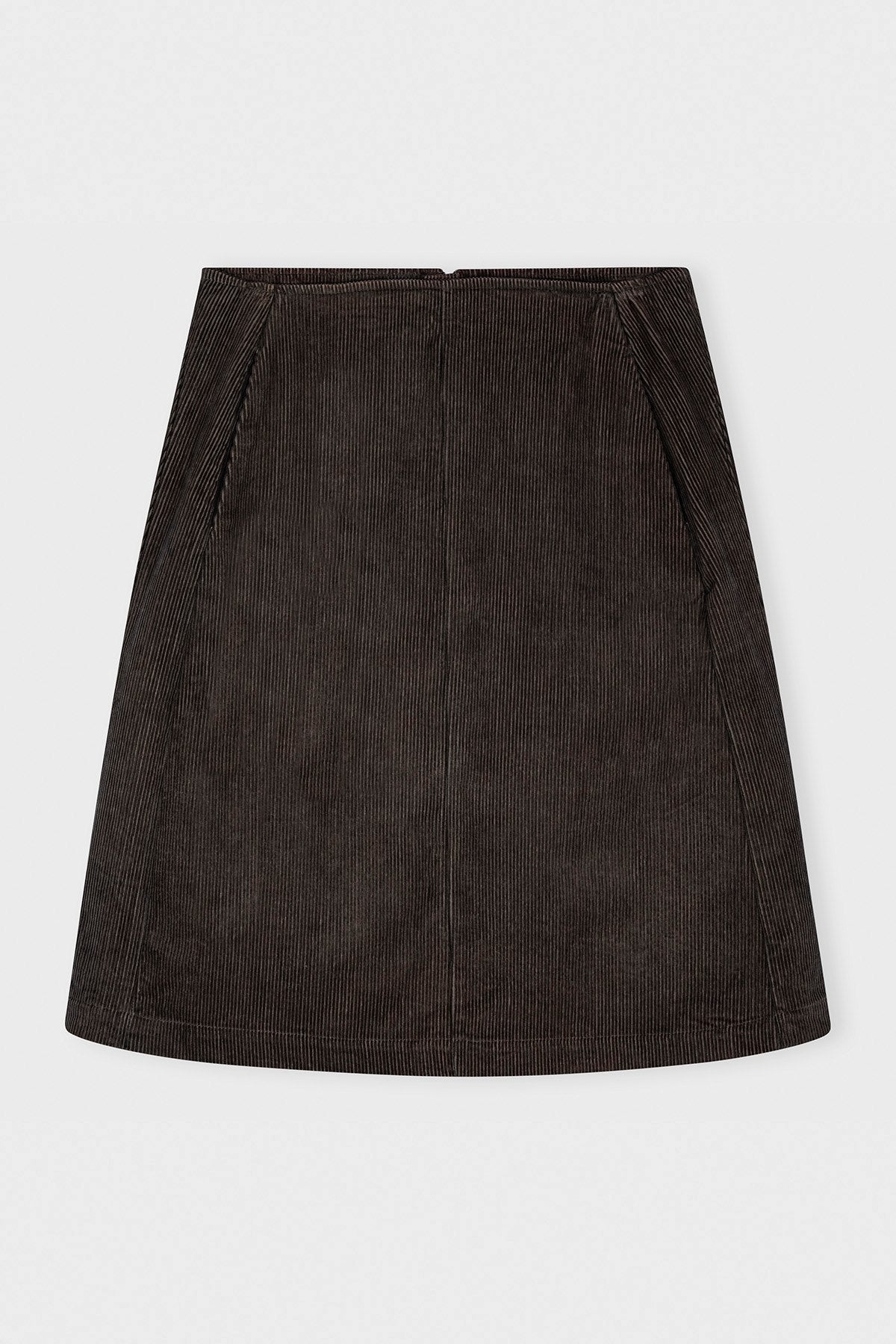 care-by-me-faye-skirt-cordrock-schwarz-s-bio-baumwolle image 4