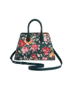 fable-england-teal-roses-structured-tote-tasche-petrol-m image 4