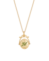 fable-england-m-initial-magnolia-halskette-gold image 6