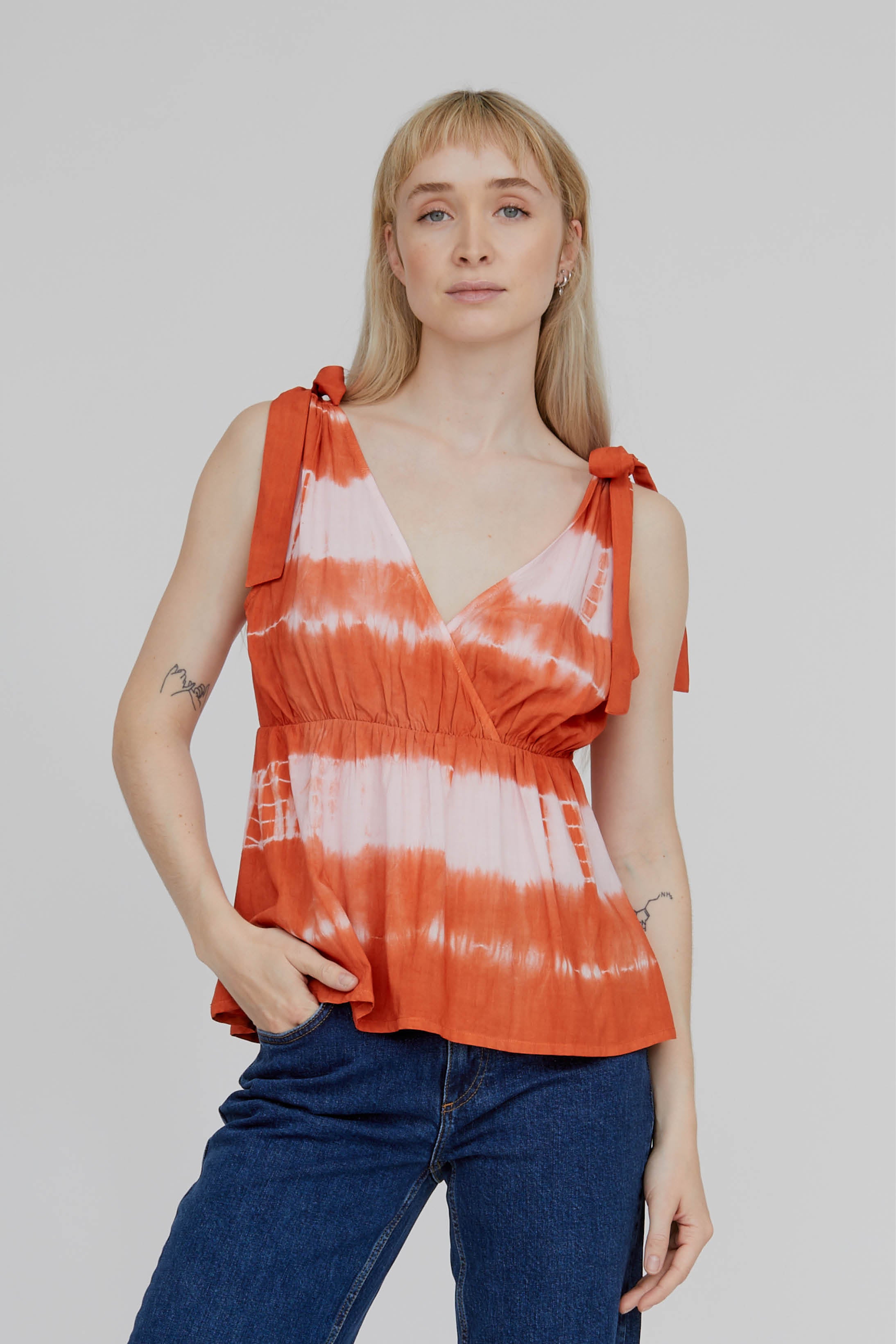 basic-apparel-orchid-ba485-02-top-viskose-tie-dye-rosa image 3