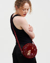fable-england-handbags-circle-bag-rabbit-rot-bestickt image 2