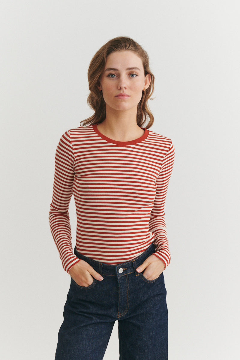 basic-apparel-ludmilla-ls-tee-longsleeve-roibus-bio-baumwolle image 1