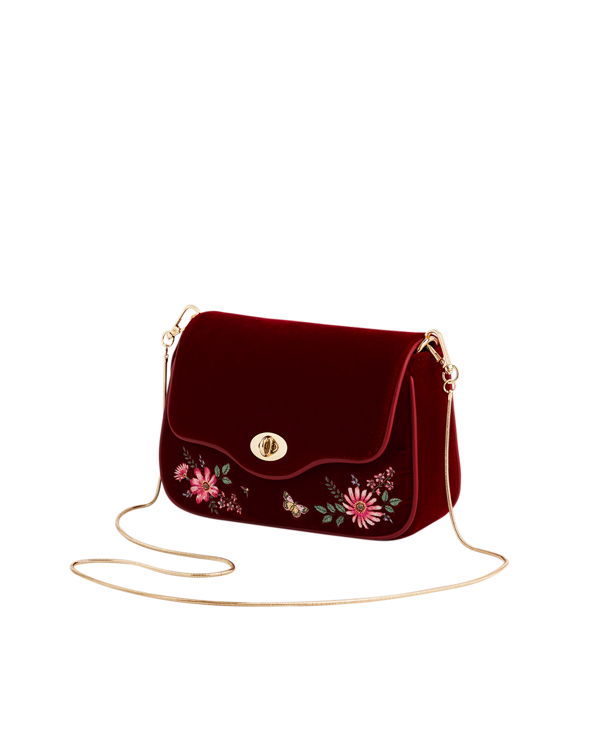fable-england-mary-clutch-rot-samt-bestickt image 5