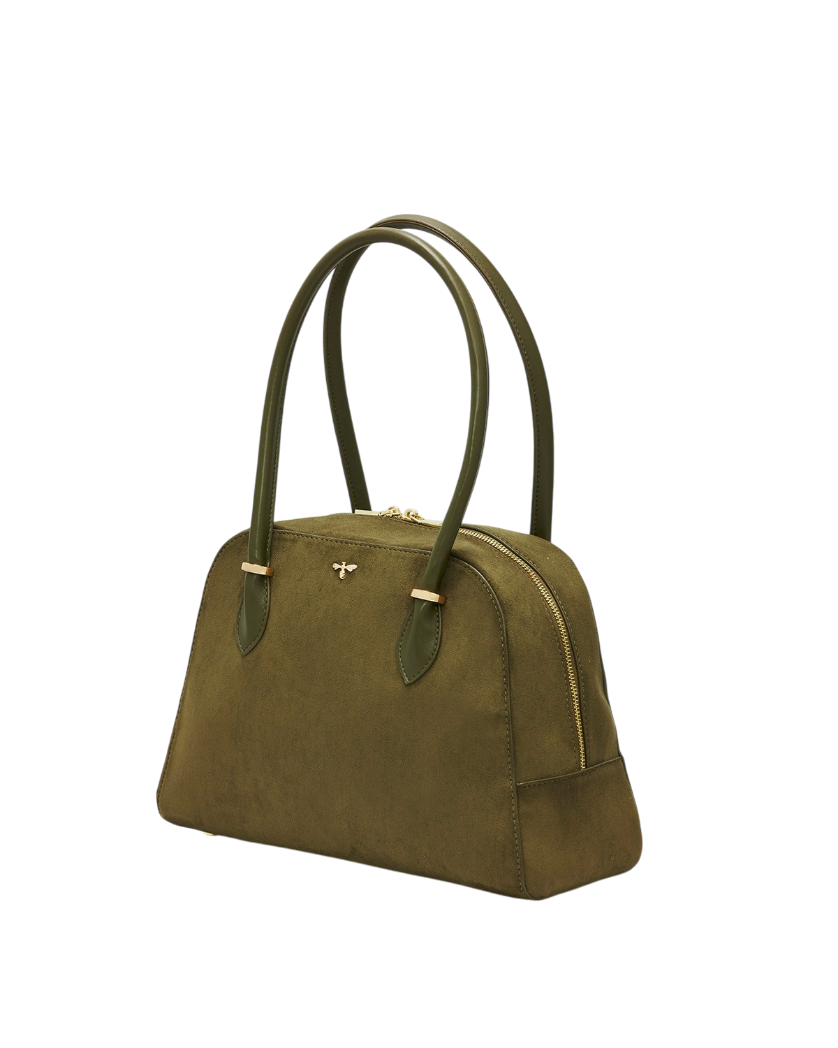 fable-england-amelia-faux-suede-schultertasche-khaki image 5