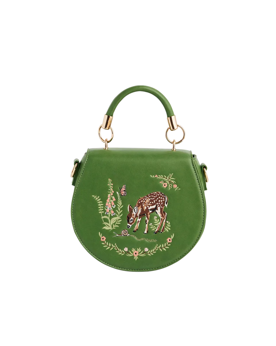 fable-england-handbags-fawn-snail-saddle-tasche-gr-n image 1