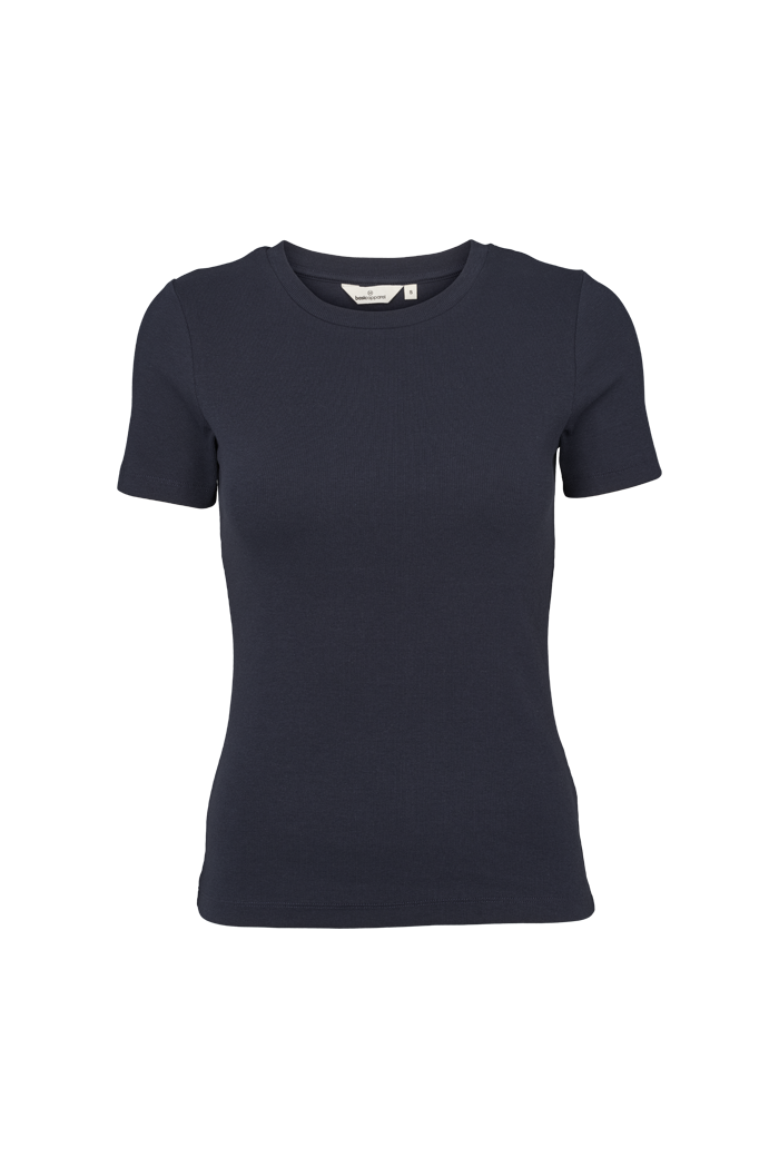 basic-apparel-ludmilla-o-neck-shirt-sky-captain-bio image 3