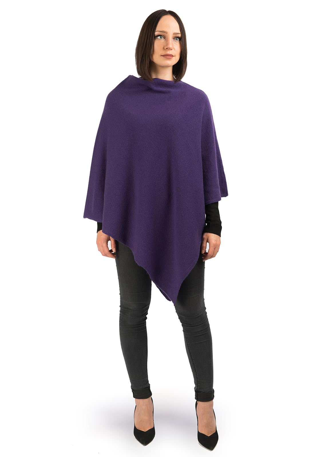 dalle-piane-poncho-leicht-100-kaschmir-poncho-schwarz image 8