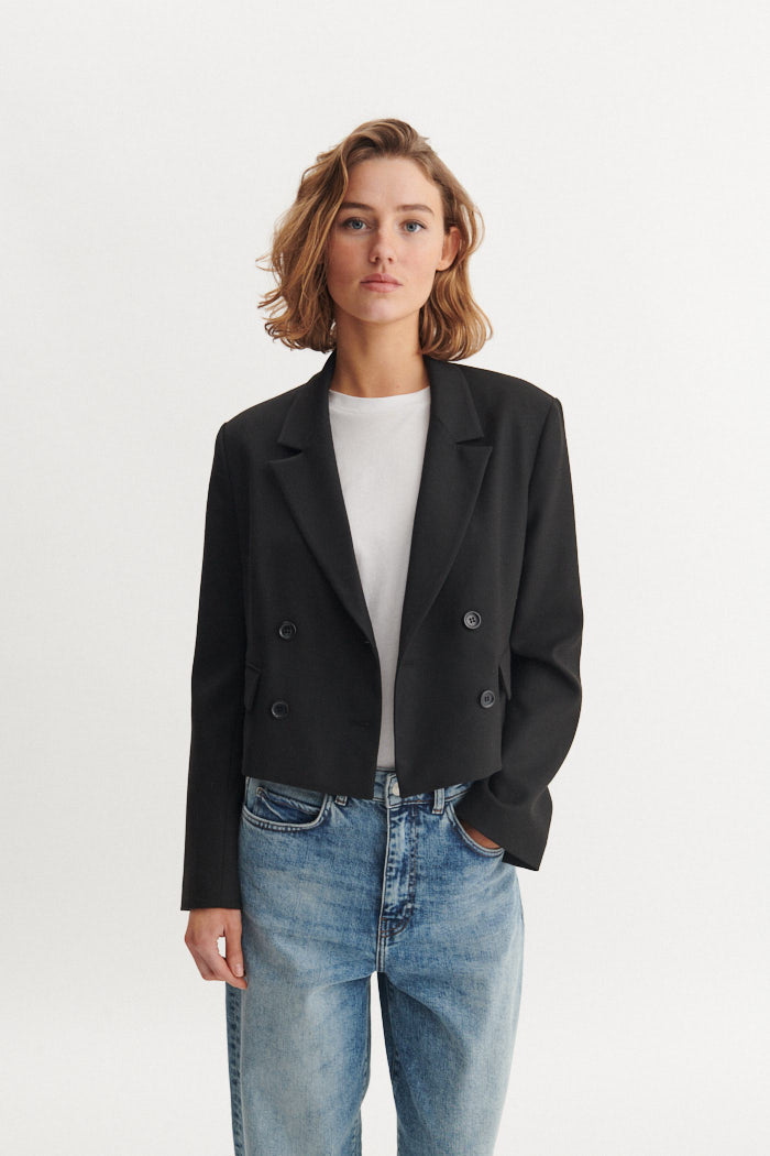basic-apparel-radi-short-jacket-kurze-jacke-black image 5
