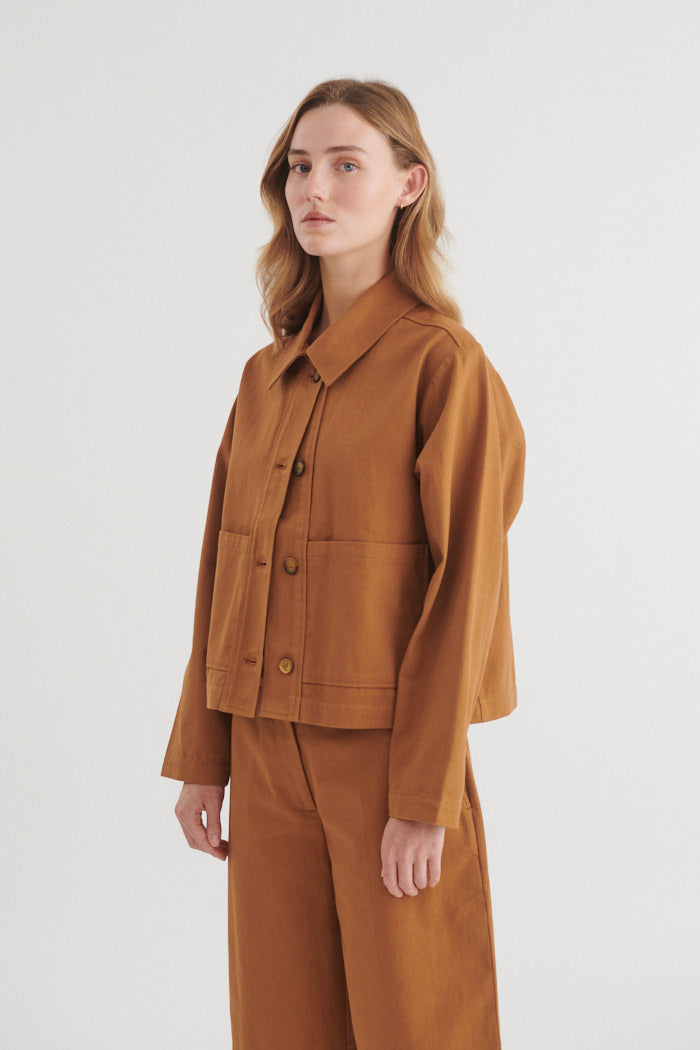 basic-apparel-lilla-jacket-jacke-nuthatch-bio-baumwolle-oversized image 3