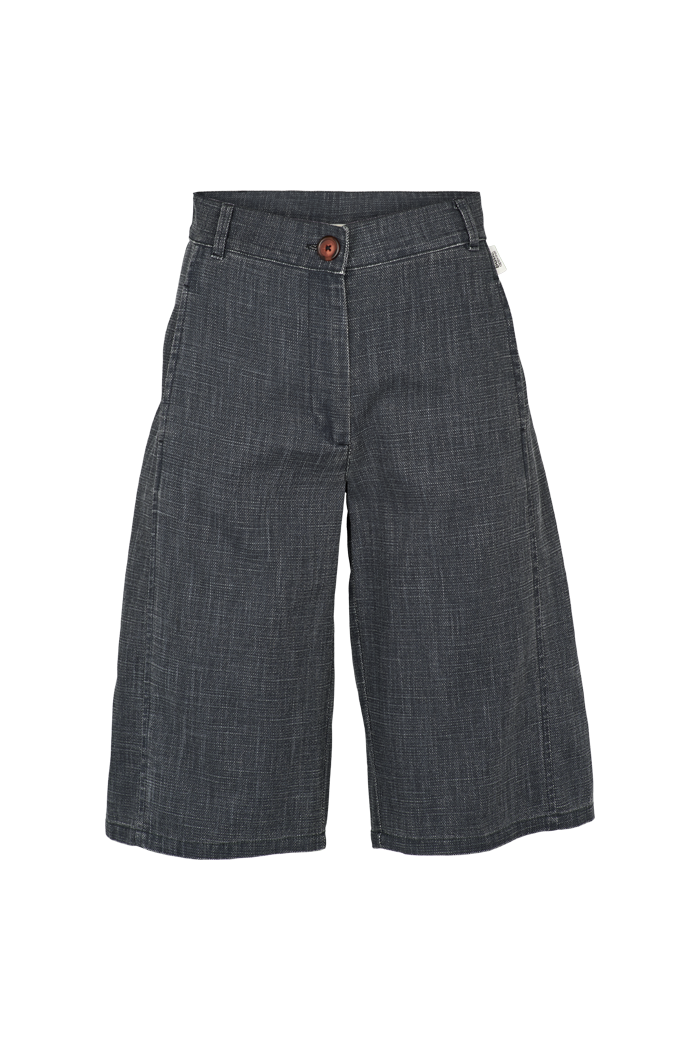 basic-apparel-senia-long-shorts-asphalt-bio-baumwolle image 4