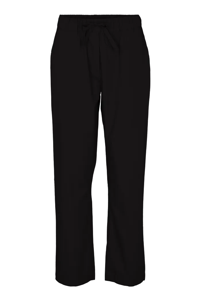 basic-apparel-vilde-hose-black-bio-baumwolle image 1