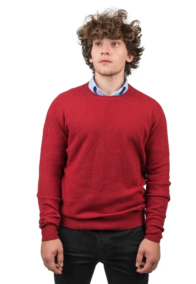 dalle-piane-cashmere-sweater-herrenpullover-xxl-grau image 1