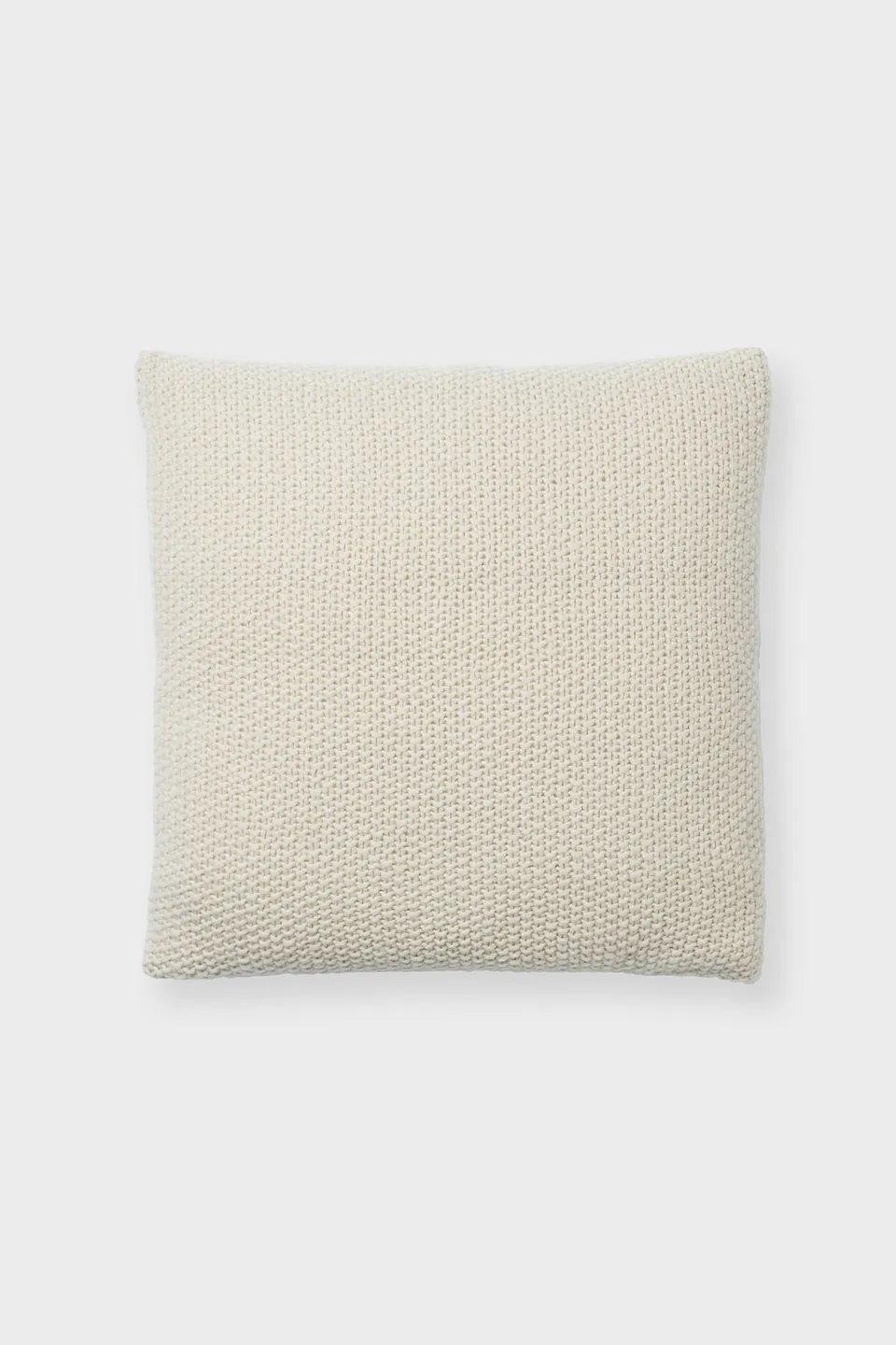 care-by-me-freja-kissen-kaschmir-wolle-dunkelbraun-50x50 image 1