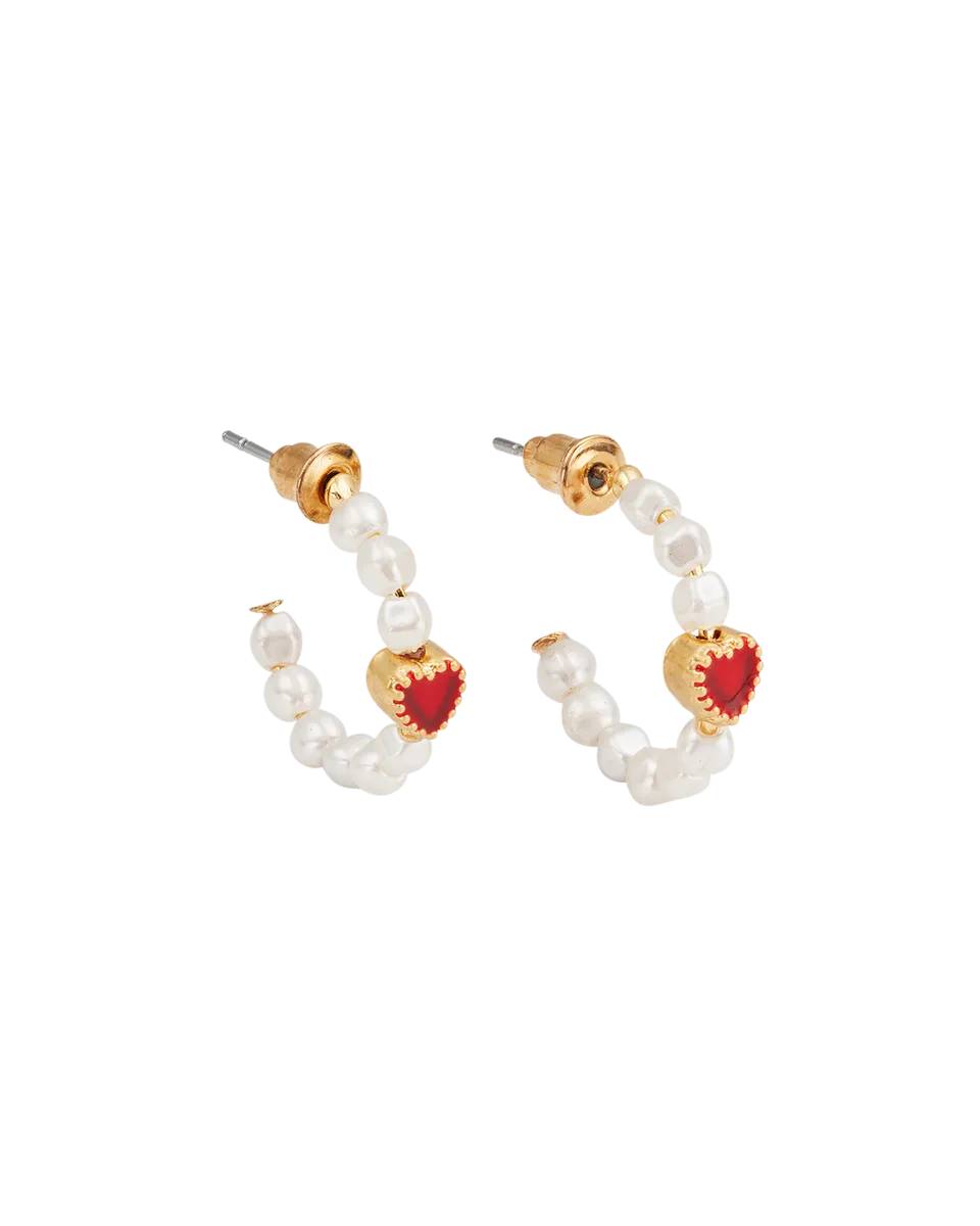fable-england-love-heart-perlen-creolen-gold-mit-herz image 1