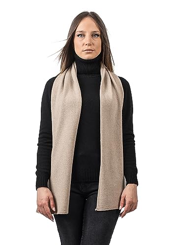 dalle-piane-cashmere-scarf-damen-schal-beige-regenerierter-kaschmir image 8