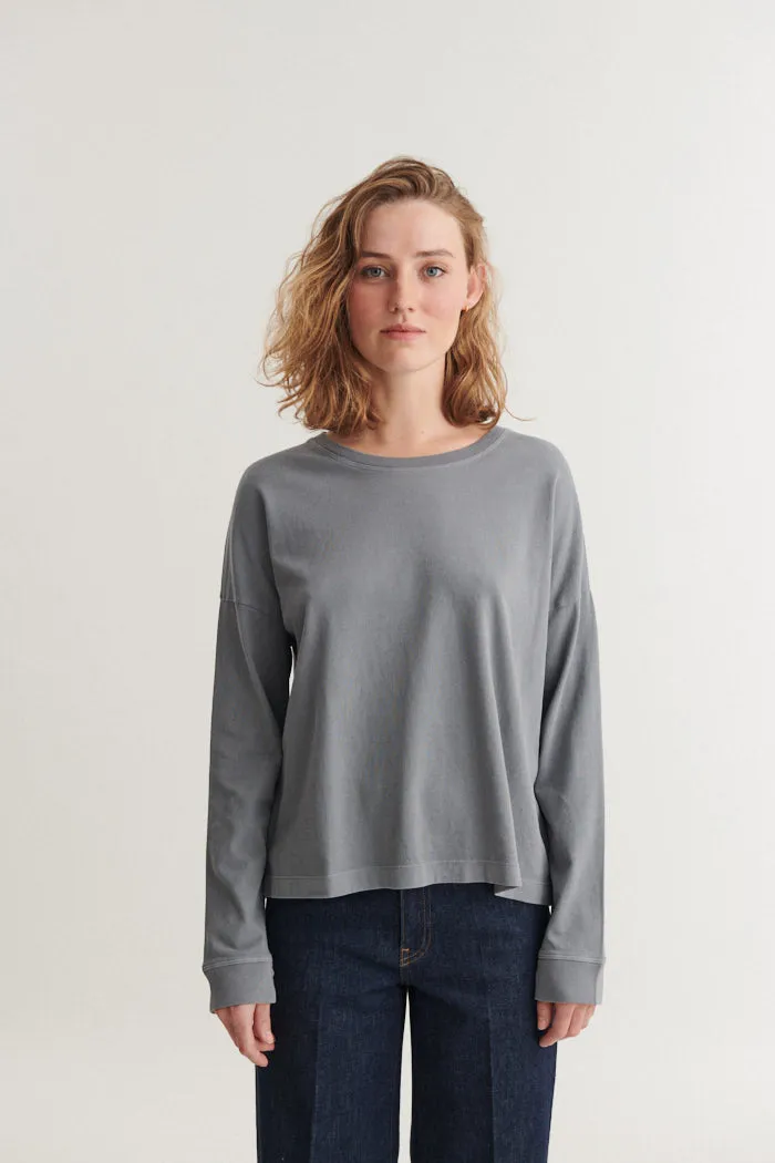 basic-apparel-boni-ls-langarmshirt-poppy-seed-bio-baumwolle image 1