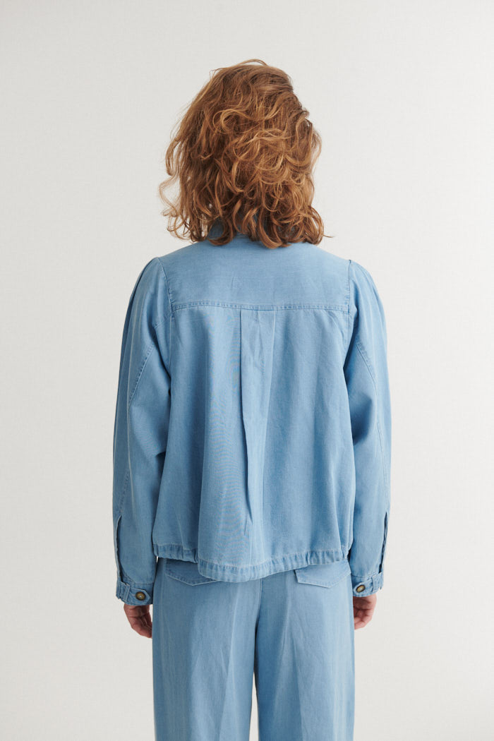 basic-apparel-cody-jacket-jeansjacke-light-wash-bio-baumwolle image 4