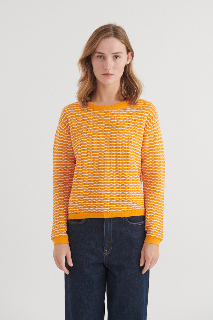 basic-apparel-cashi-pullover-abricot-baumwolle image 1