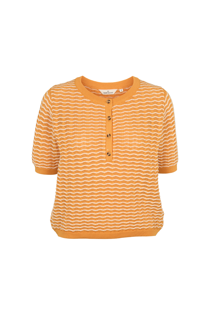 basic-apparel-cashi-granddad-pullover-abricot-bio image 1
