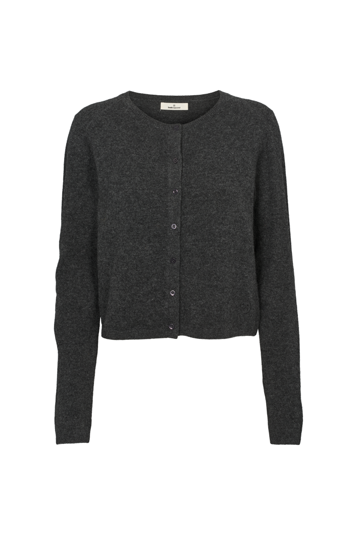 basic-apparel-selem-cardigan-dunkelgrau-merinowolle image 5