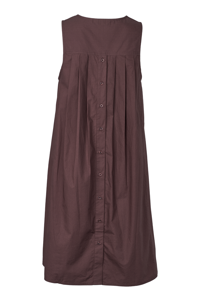 basic-apparel-ida-dress-kleid-chicory-coffee-bio-baumwolle image 5
