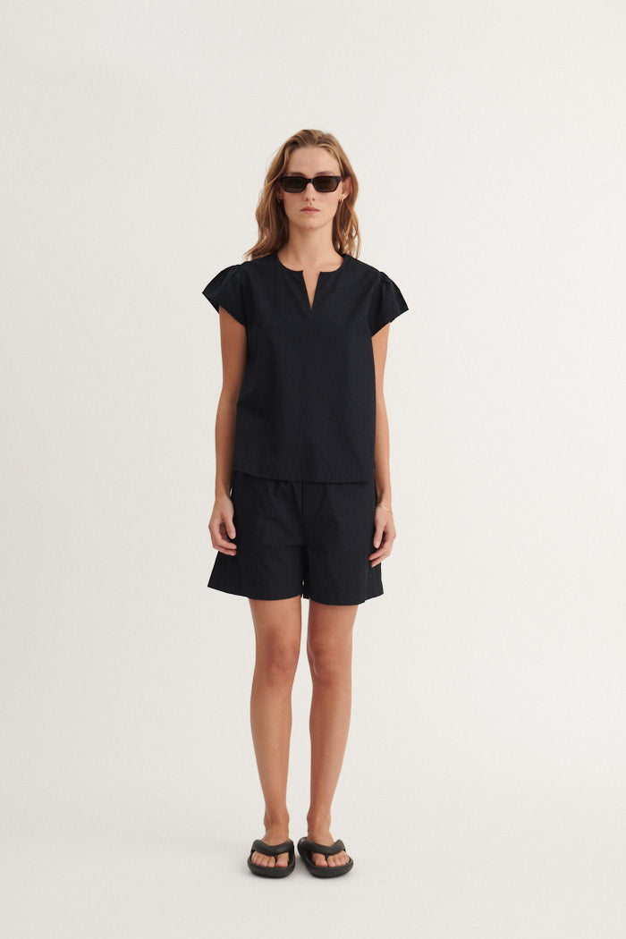 basic-apparel-silje-ss-top-damen-black-bio-baumwolle image 4