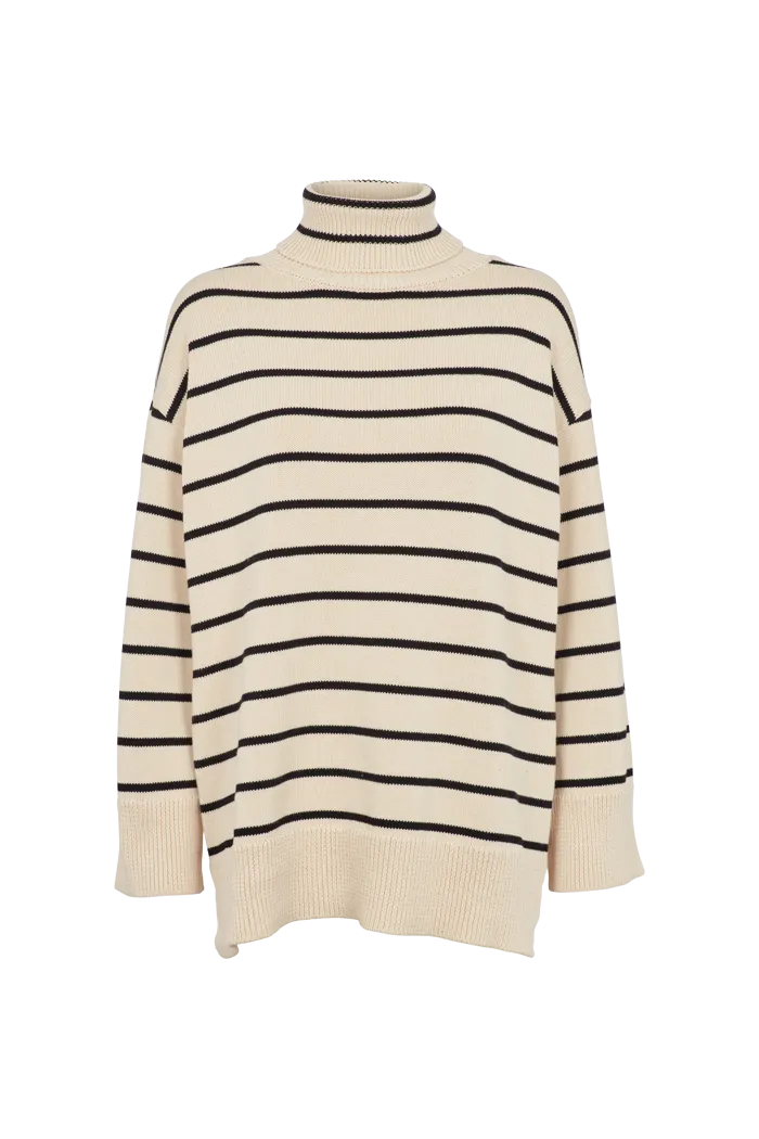 basic-apparel-winie-t-sweater-pullover-birch-black-bio-baumwolle image 1