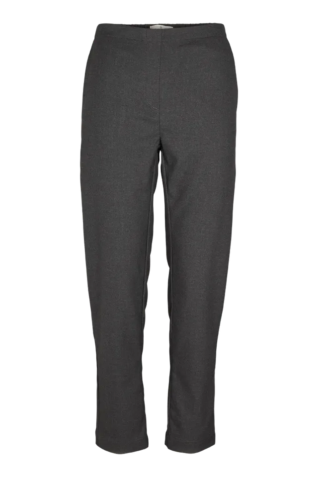 basic-apparel-nina-hose-dark-grey-melange-damen image 1