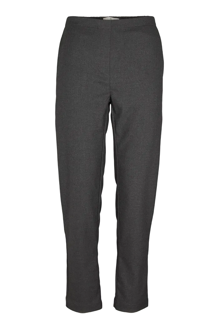 basic-apparel-nina-hose-dark-grey-melange-damen image 1