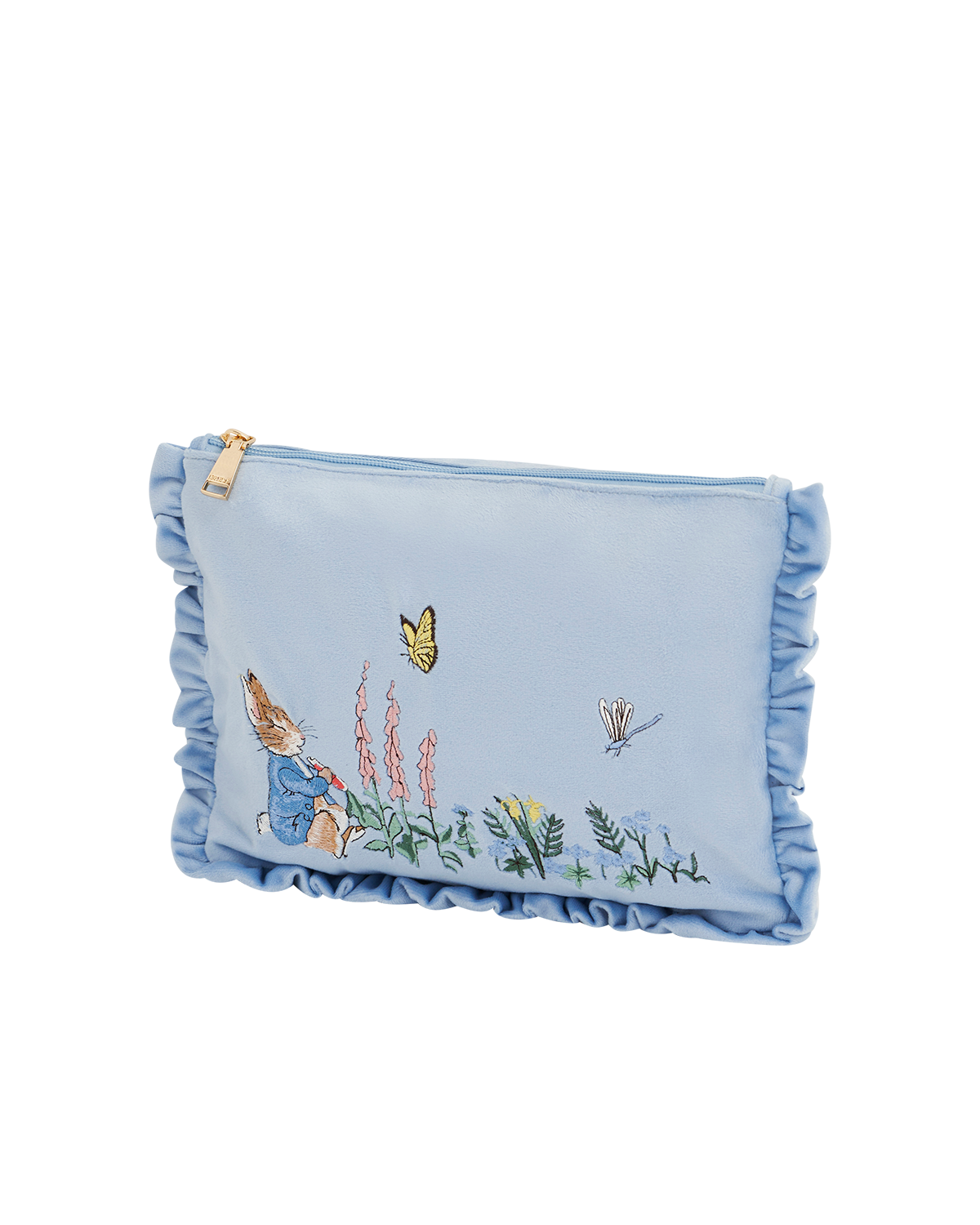 fable-england-peter-rabbit-pouch-samt-blau-bestickt image 3