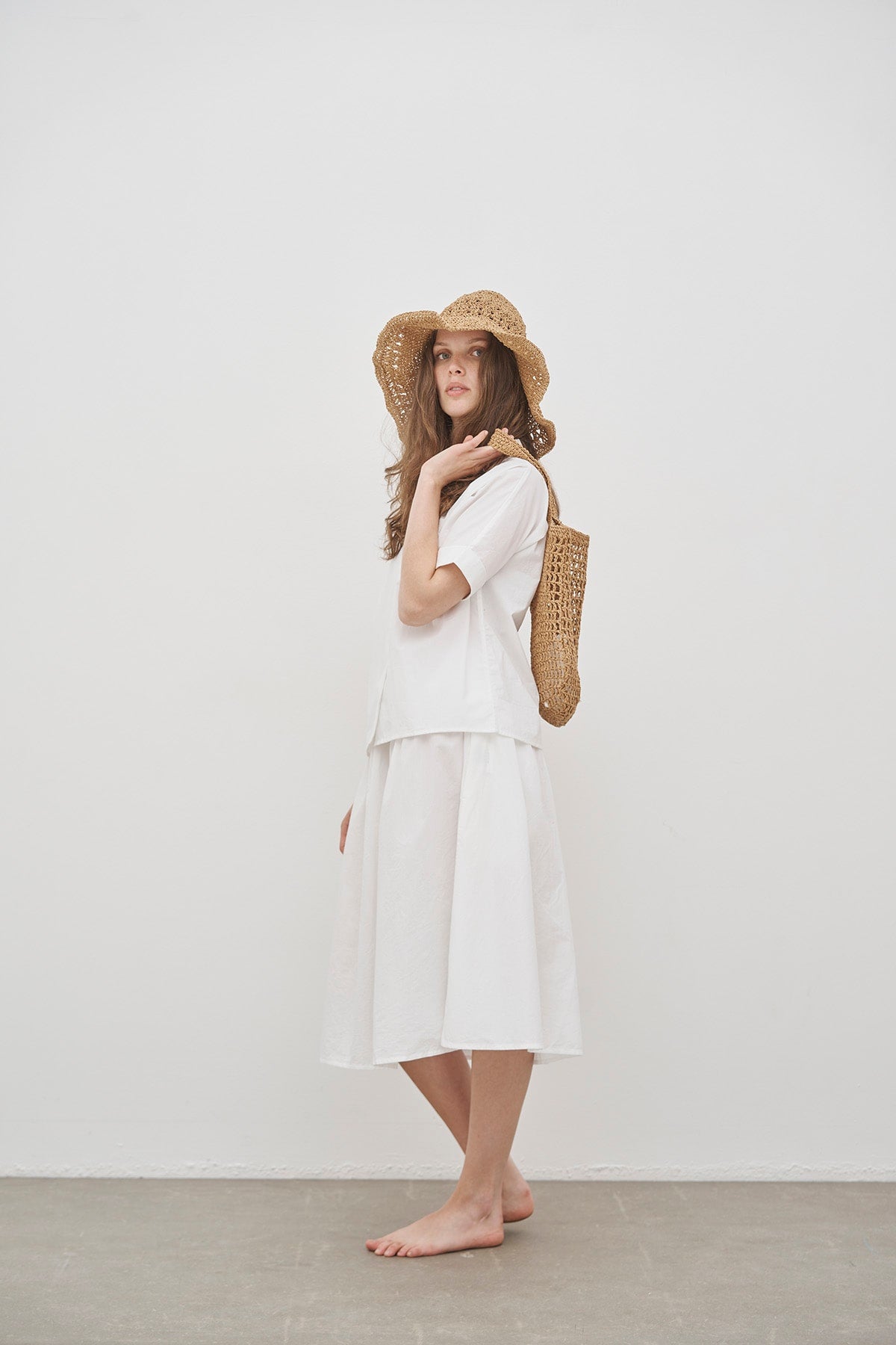 care-by-me-laura-skirt-midirock-sand-bio-baumwolle-taschen image 8