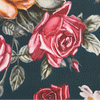 fable-england-teal-roses-structured-tote-tasche-petrol-m image 5
