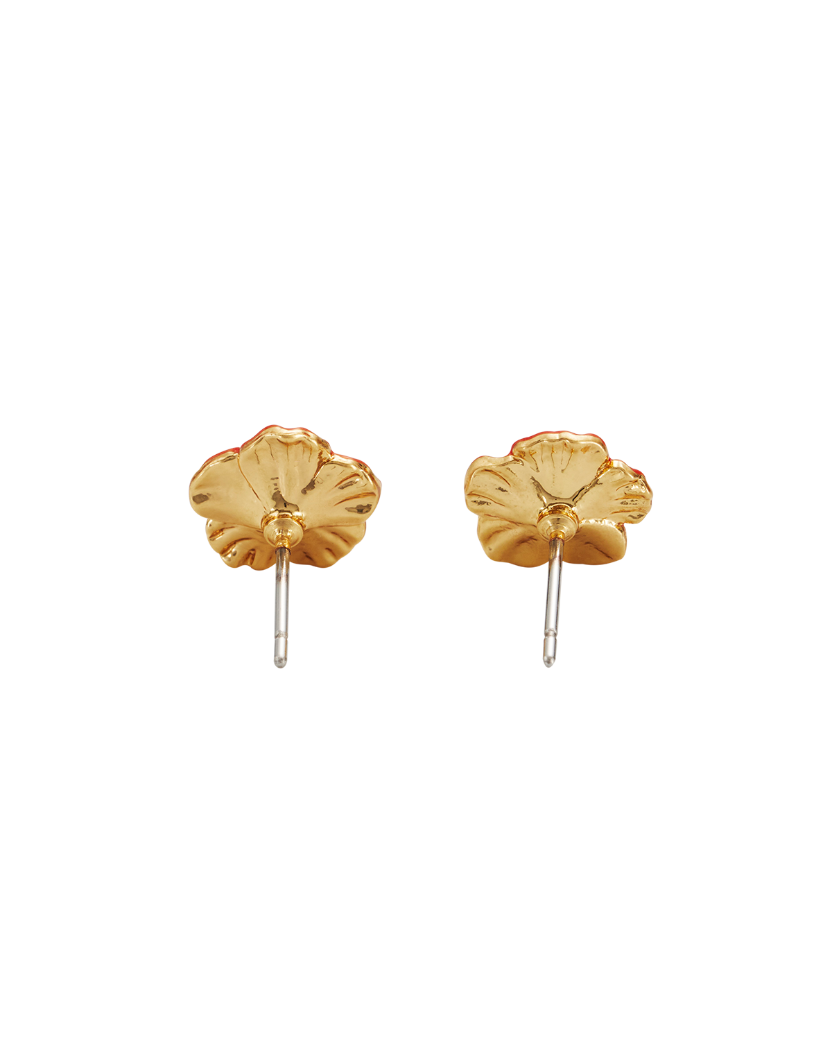 fable-england-red-blossom-ohrstecker-gold-granatapfel image 4