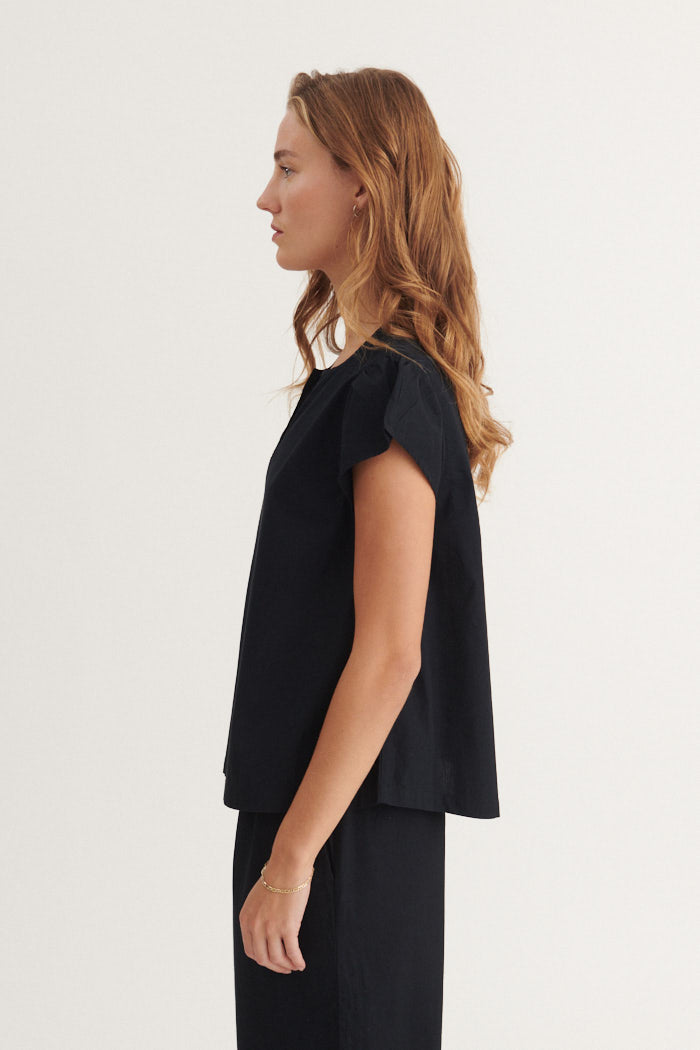 basic-apparel-silje-ss-top-damen-black-bio-baumwolle image 2